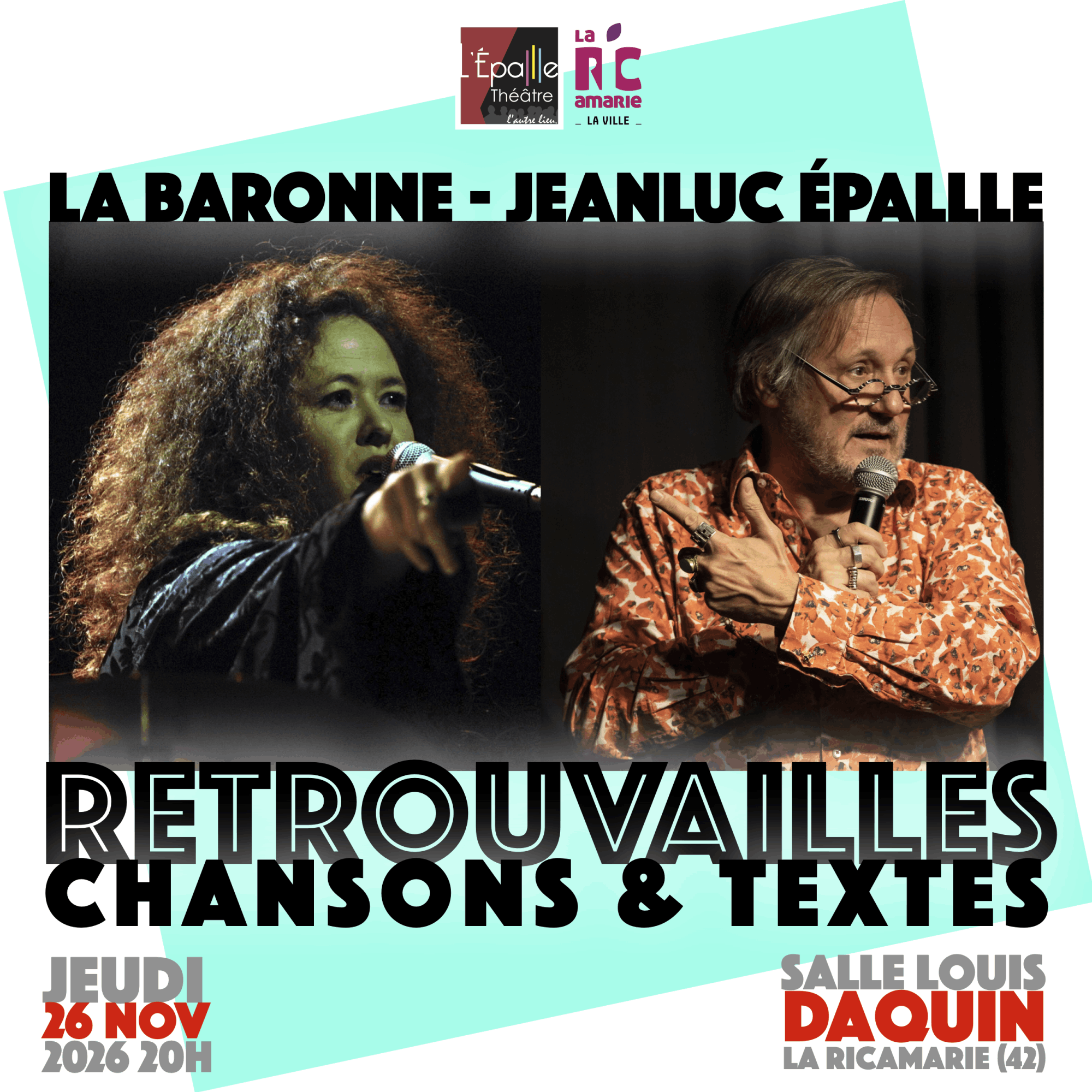 La Baronne et Jeanluc Epallle